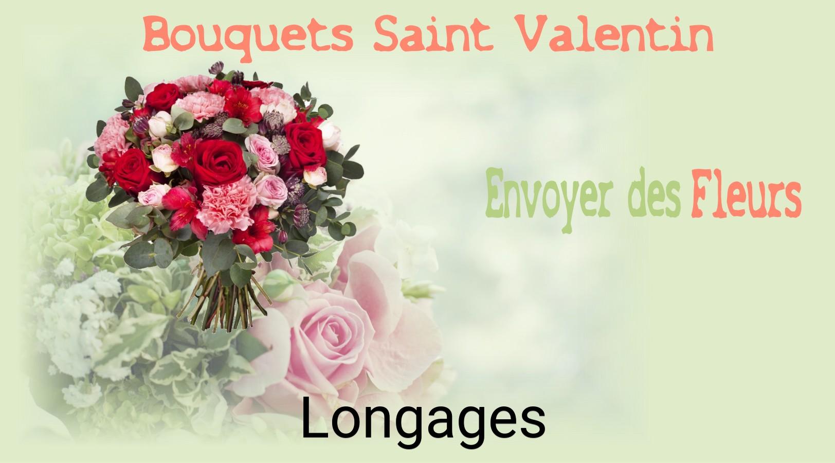 Roses de Saint-Valentin livrées à Longages