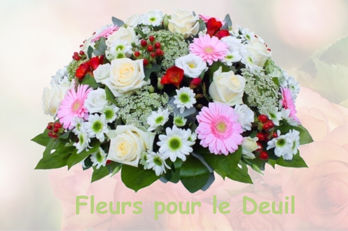 fleurs deuil LONGAGES